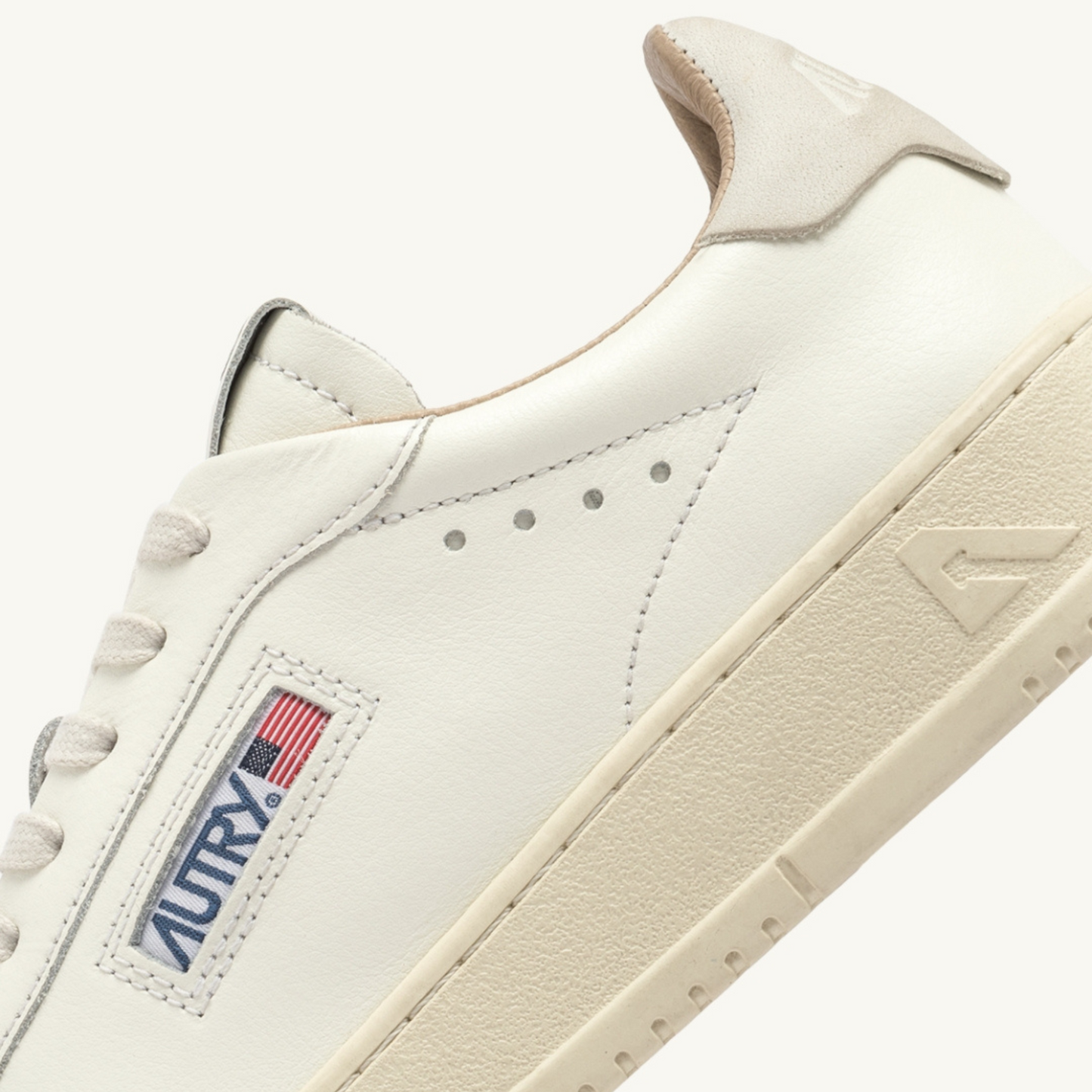 DALLAS LOW SNEAKERS IN WHITE LEATHER