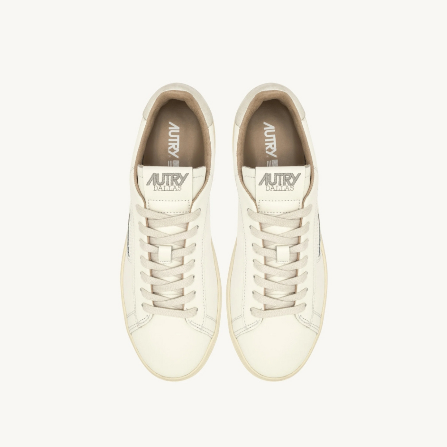 DALLAS LOW SNEAKERS IN WHITE LEATHER