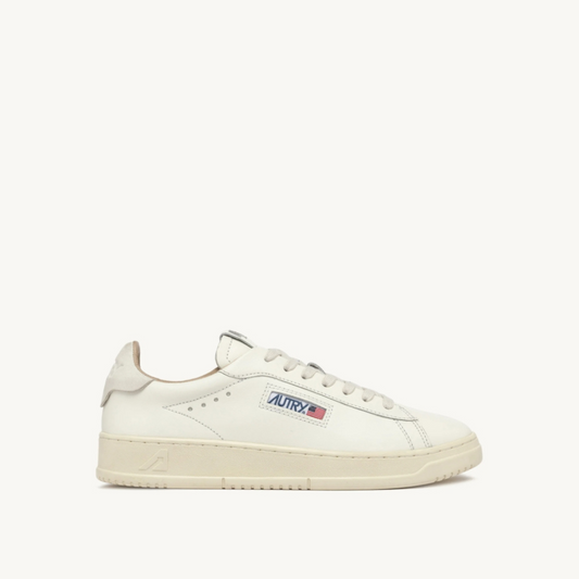 DALLAS LOW SNEAKERS IN WHITE LEATHER