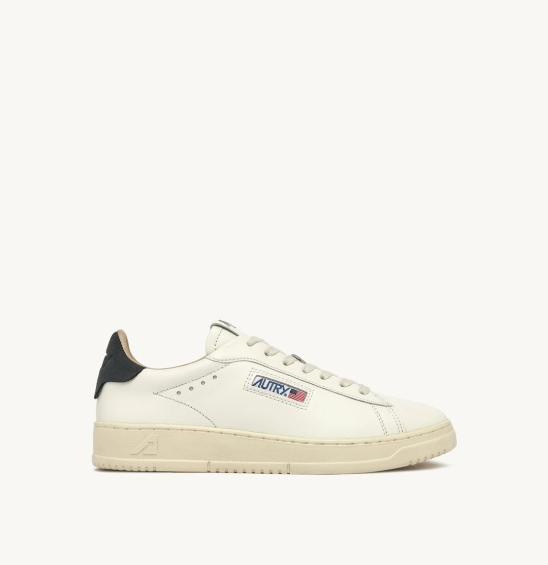 DALLAS LOW SNEAKERS IN WHITE AND SPACE LEATHER