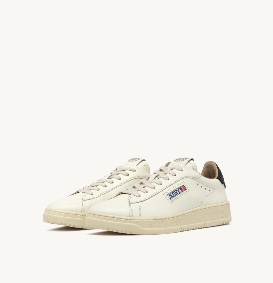 DALLAS LOW SNEAKERS IN WHITE AND SPACE LEATHER