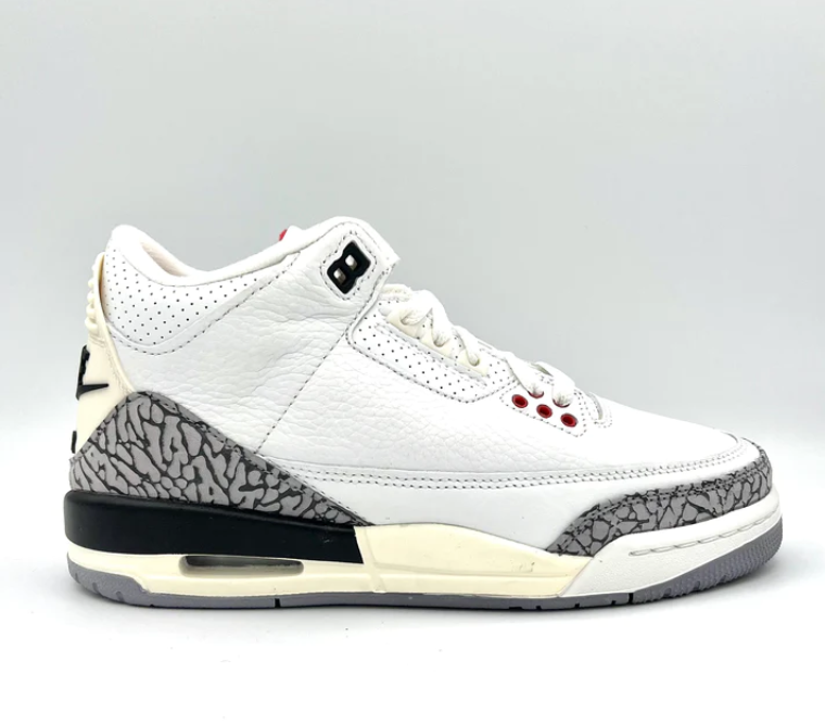 AIR JORDAN 3 RETRO WHITE CEMENT