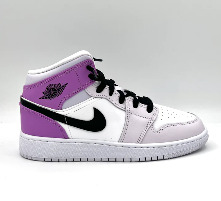 AIR JORDAN 1 MID BARELY GRAPE