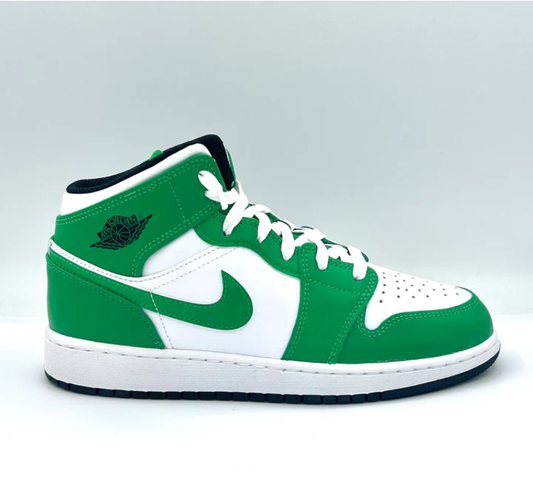 AIR JORDAN 1 MID LUCKY GREEN