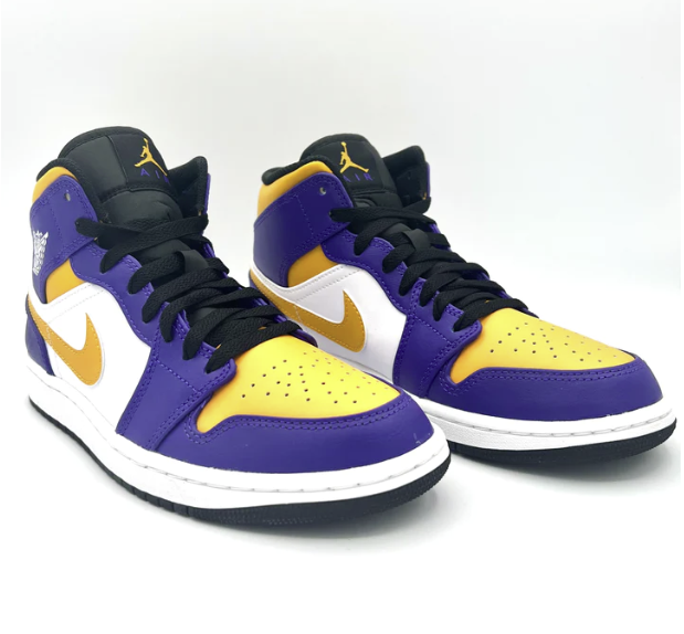 AIR JORDAN 1 MID LAKERS