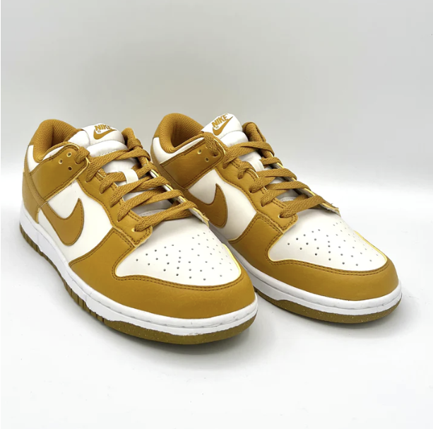 NIKE DUNK LOW NEXT NATURE PHANTOM GOLD SUEDE